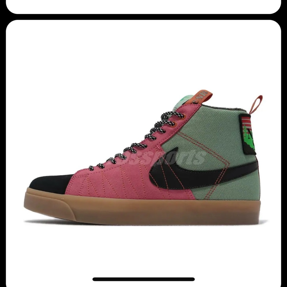 Nike SB Zoom Blazer Mid PRM Acclimate Jade Smoke